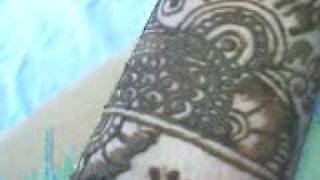 Henna hand 6