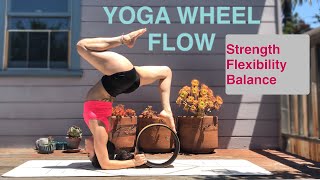 YOGA WHEEL FLOW! *Full L2/3 Class 🙌🏼