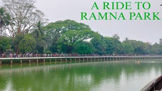 A cycle ride to Ramna Park on Eid day