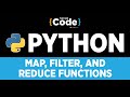 Advanced Python Programming | Map, Filter, And Reduce Functions In Python | Simplicode