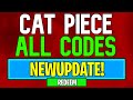 New Cat Piece Codes | Roblox Cat Piece Codes (July 2024)