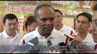 K Shanmugam: S'pore supports approach outlined by Indonesian president on tackling haze - 28Jun2013