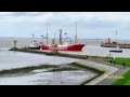 feuerschiff amrumbank deutsche bucht heimkehr nach emden mit gruno schleppern und typhon