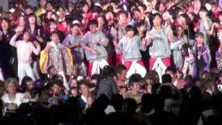 2012 10 7　安濃津よさこい祭　総踊り2