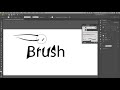 Illustrator Using Pressure Sensitive Brushes