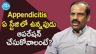 Surgical Gastroenterologist Dr. Vinaykumar explains stages of Appendicitis | Dil Se with Anjali