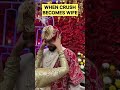 When Your Crush Become Your Wife 🥺| Some Glimpse of our wedding| groom crying| #emotionalmoments