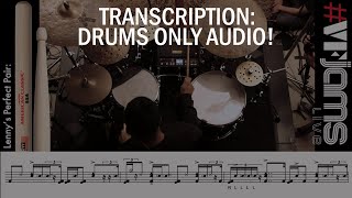 VFJams LIVE! - Lenny Reece - Transcription (Drums Only Audio)