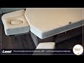 rotating armrests for lemi group s massage tables an innovation in the evo line