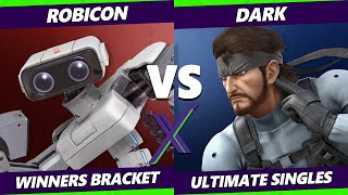 S@X 413 Winners Bracket - Robicon (ROB) Vs. Dark (Snake) Smash Ultimate - SSBU