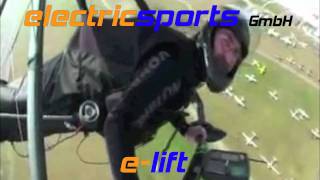 Atos VR e-lift electric hang glider Drachenfliegen DHV Aufstiegshilfe volo libero electro start