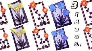 3 Stunning DIY Flower Wall Hanging Ideas | Easy Paper Craft for Home Decor | @duleeartcraft