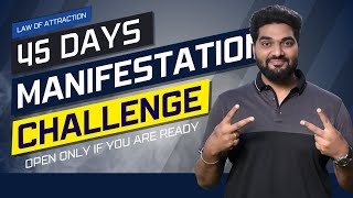 45 Days MANIFESTATION Challenge | Manifest Anything in 45 Days (Hindi)