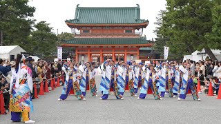 さるくCity4○3遊歩隊～一蓮風雅～『海風』 📍京都さくらよさこい (神宮道パレード会場) 2024-03-31T11:42