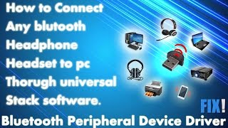 bluetooth peripheral device driver no driver found fix for windows 7 64 bit | bluetooth driver