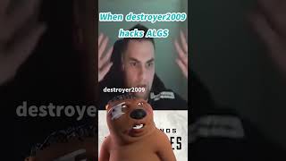 When destroyer2009 hacks ALGS #shorts #apex #hacker #algs #chinesebeaver #meme #genburten