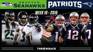 A Poetic Super Bowl Rematch! (Seahawks vs. Patriots 2016, Week 10)