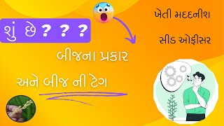 બીજના પ્રકાર અને બીજ ની ટેગ # Types of Seeds  # Their Name