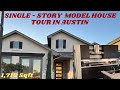 Single-story Model House in Round Rock,Austin,Tx