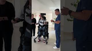 Экзоскелет Mbionics, Nccr.kz,  тестирование на базе НЦДР Астана