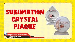 Sublimation Crystal Plaque