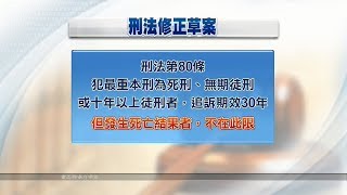 刑法修正案 取消重罪30年追訴權期限 20180308 公視晚間新聞