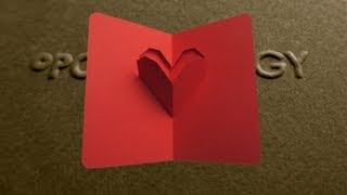 Mini Pop Up Valentine's Card Tutorial