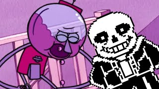 FUNNY SKELETON MAN IN REGULAR SHOW???