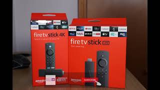 Amazon Fire TV Stick 4K vs. Amazon Fire TV Stick Lite