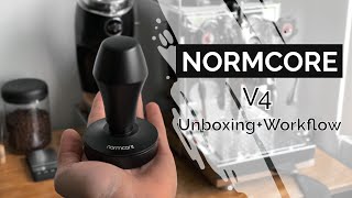 NORMCORE V4 Coffee Tamper | Unboxing and Workflow | ECM Mechanika V Slim + Niche Zero