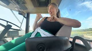 Spreading Manure For A Local Organic Dairy Farm In Maine Andrea Crosby