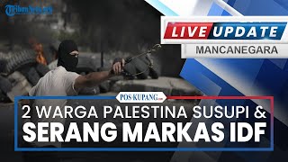 🔴Detik-detik 2 Warga Palestina Susupi \u0026 Serang Markas IDF hingga Houthi Pecah Rekor Serangan Terjauh