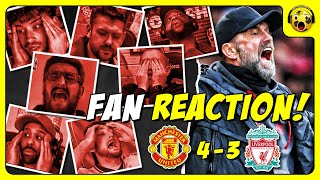 Liverpool Fans DEVASTATED Reactions to Man Utd 4-3 Liverpool | FA CUP QUARTER FINAL