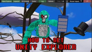 How To Get Unity Explorer Mod in Gorilla Tag!