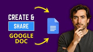 How To Create And Share A Google Doc (In 2 Mins)