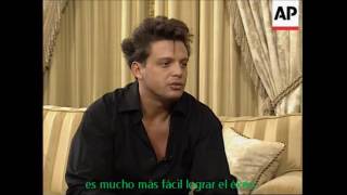 Luis Miguel English Interview 1998