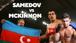 Zabit Samedov vs Steve McKinnon Kickboks Maçı I Türkçe