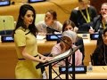 Amal Clooney calls for action against ISIS at the UN