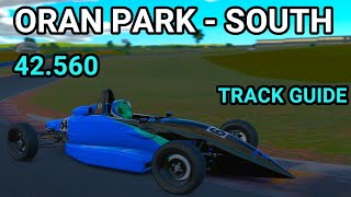 Track guide Oran Park - South Ray FF1600 Fixed iRacing