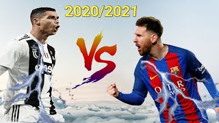 Messi vs Ronaldo Goals and Stats       2020/2021 من الأفضل كرستيانو رونالدو  ام ميسي