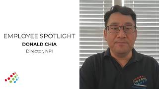 Employee Spotlight Donald Chia