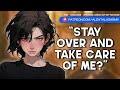 [F4M] Taking care of your sick tomboy girlfriend [cuddles] [clingy] [reverse comfort] ASMR | RP