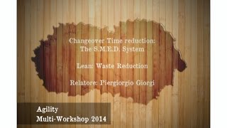 Changeover Time reduction the S M E D System