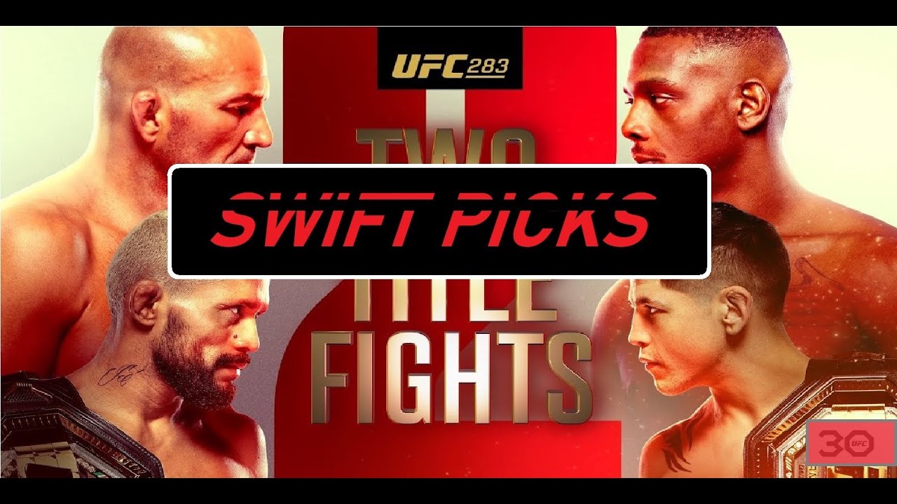 UFC 283: Hill Vs. Teixeira - "SWIFT PICKS" - YouTube