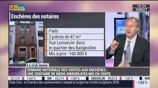 Les bonnes affaires des ventes aux enchères immobilières des notaires