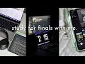 STUDY VLOG | a VERY productive finals week, cramming, pulling all-nighters, how i take notes & more