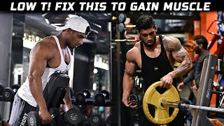 Benefits of testosterone | Fix this to Gain muscle | Lose fat #malehormone #nutritiontips #rajaajith