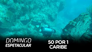 Exclusivo: Álvaro Garnero faz mergulho espetacular no Caribe