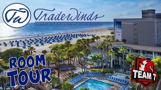 Tradewinds Island Grand Beach Resort St. Pete | Tropical Pool View Suite