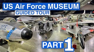 Guided tour around the National Museum of the US Air Force in Dayton OHIO - Part 1